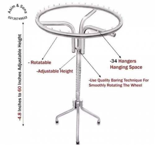 Boutique Hanging Stand Clothes Hanging Stand Shoes Rack clothes dryer 
