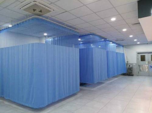 Hospital curtain available