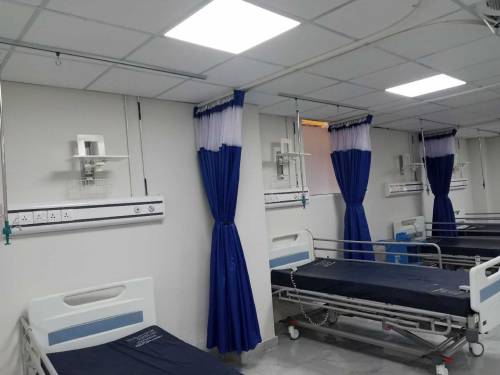 Hospital curtain available