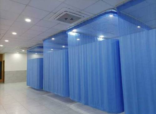 Hospital curtain available