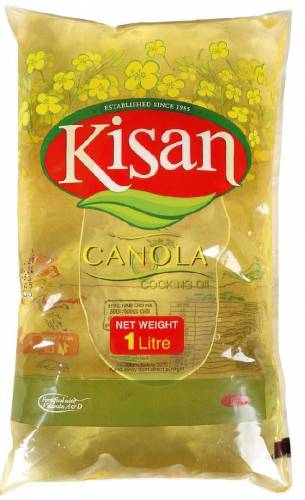 andaz banaspati Rs370 meezan canola oil Rs500 kisan canola oil Rs520