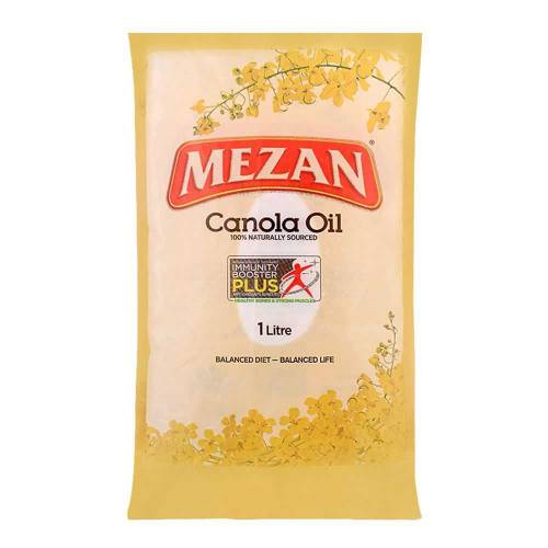 andaz banaspati Rs370 meezan canola oil Rs500 kisan canola oil Rs520