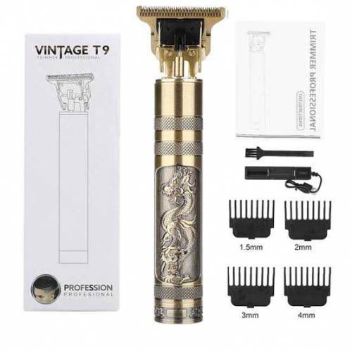 Vintage T9 Hair Trimmer Dragon 🐉Shape Metallic Body Premium Quality.