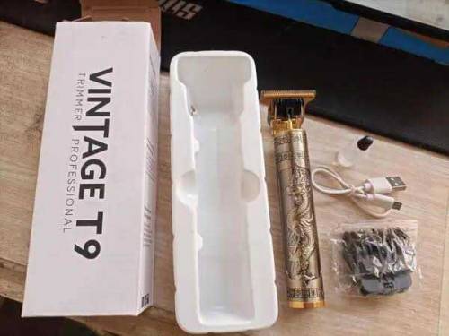 Vintage T9 Hair Trimmer Dragon 🐉Shape Metallic Body Premium Quality.