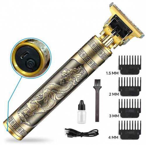 Vintage T9 Hair Trimmer Dragon 🐉Shape Metallic Body Premium Quality.