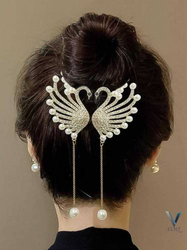 Double duck style hair clip 