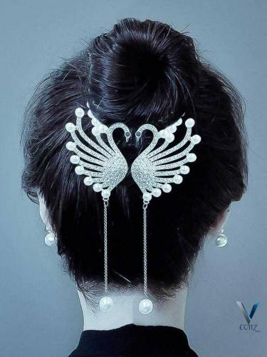 Double duck style hair clip 
