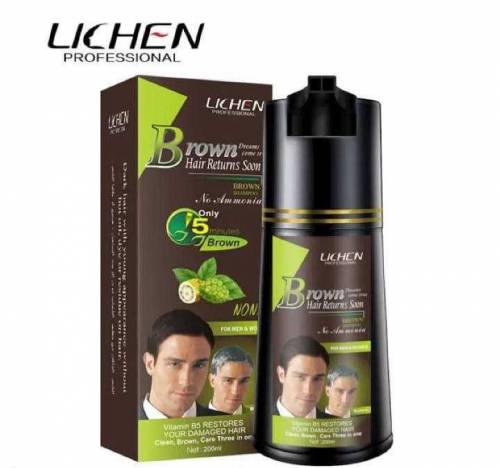 Instant Shine Hair Color Shampoo Brown 