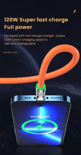 Smooth and fast charging cable