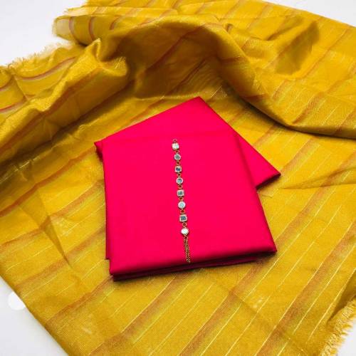 Ladies 3 Pcs Unstitched Suit