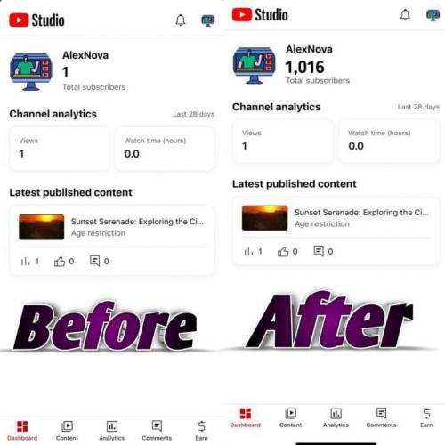 Youtube subscribers watchtime and Monetization available 