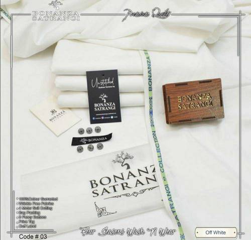 BONANZA SATRANGI wash and Wear 