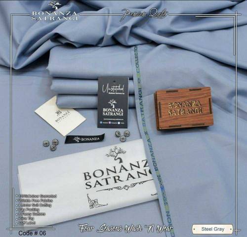 BONANZA SATRANGI wash and Wear 