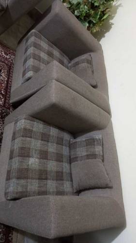 7 seater sofaset with table
