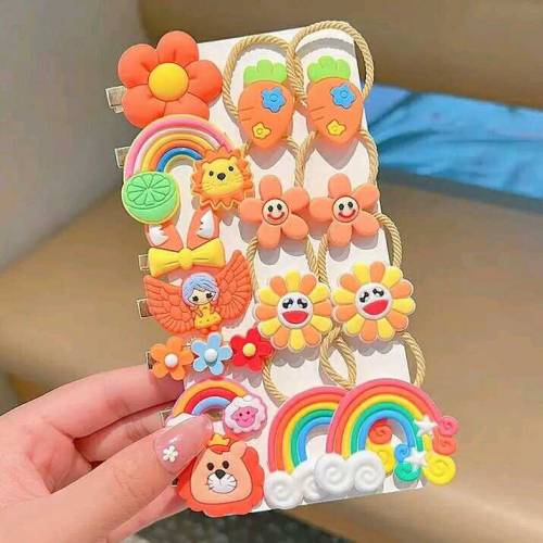 Girls Hair Band 14 PCs card