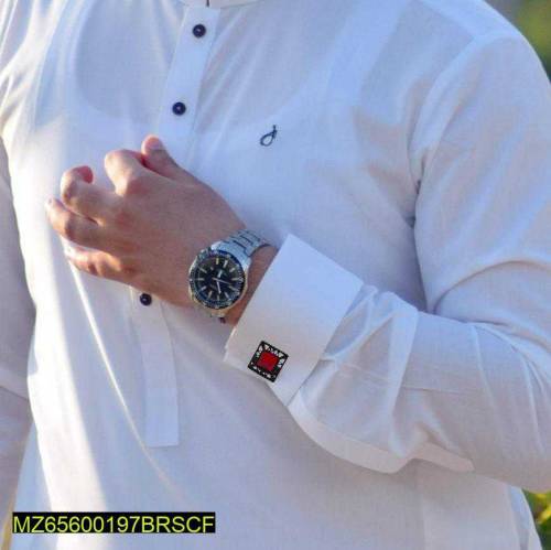 •  Material: Metal•  Product Type: Cufflink•  Stone: Artificial•  Deta