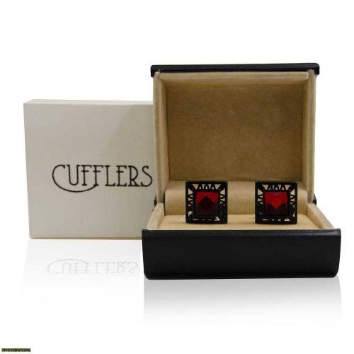 •  Material: Metal•  Product Type: Cufflink•  Stone: Artificial•  Deta