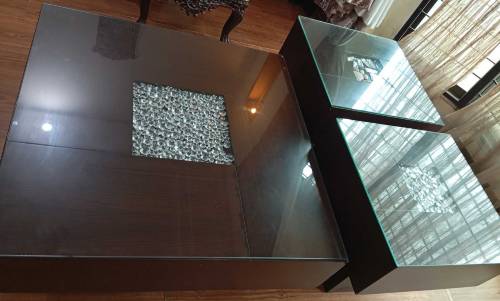 3 tables set