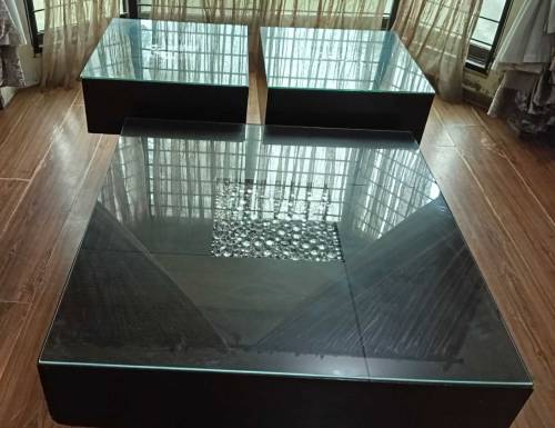 3 tables set