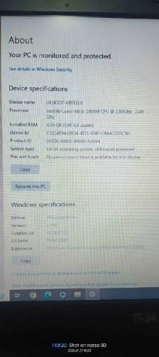 dell i5 2nd generation 4GB RAM 