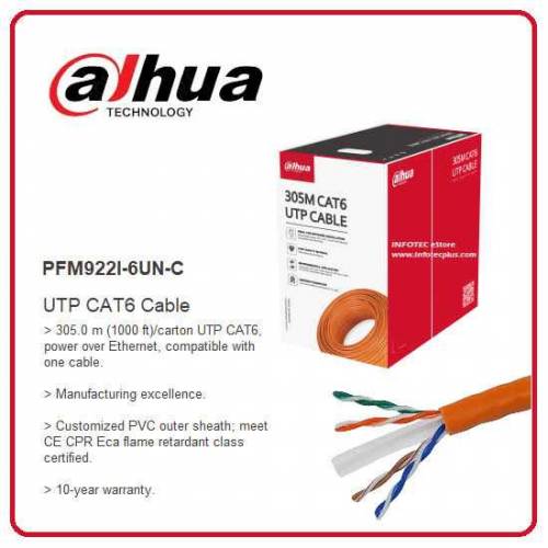 CAT 6 COPPER NETWORKING CABLE 