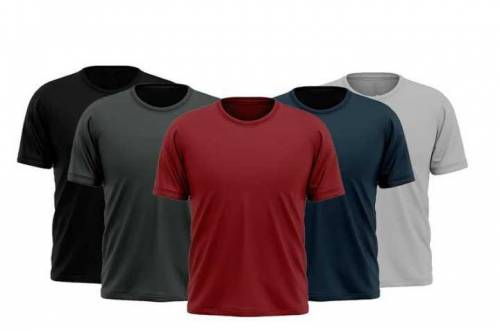 Pack of 5 Plain T shirts 
