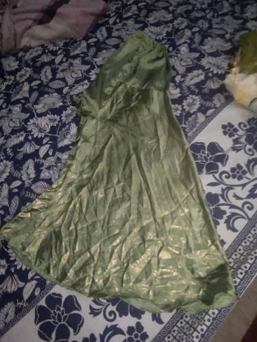 silk shrara and shaiffon kurti frock with full embroidery work