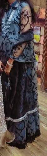 net long frock 