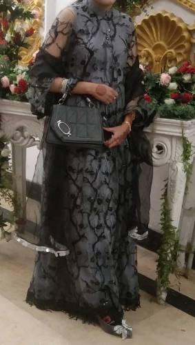 net long frock 