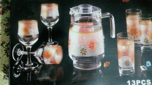 fancy glassware set