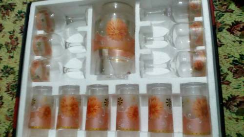 fancy glassware set