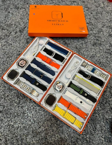 S100 ultra smart watch 7 in 1 strap 
