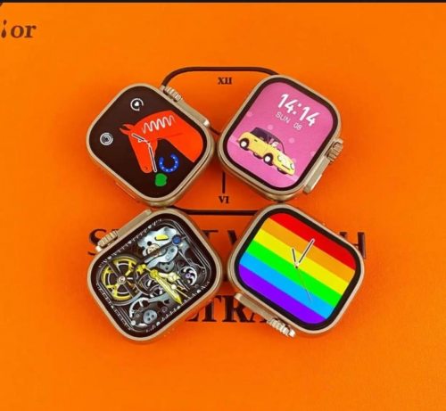 S100 ultra smart watch 7 in 1 strap 