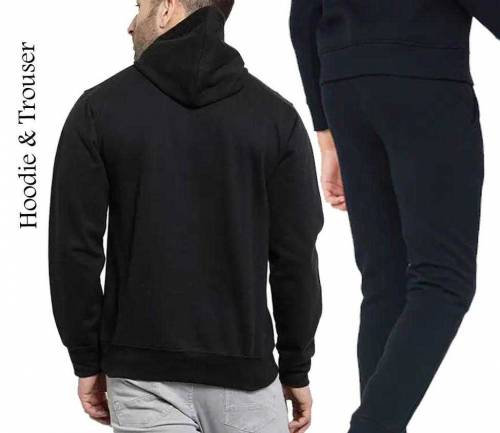 Men 2pc stitched hoodie and trouser 