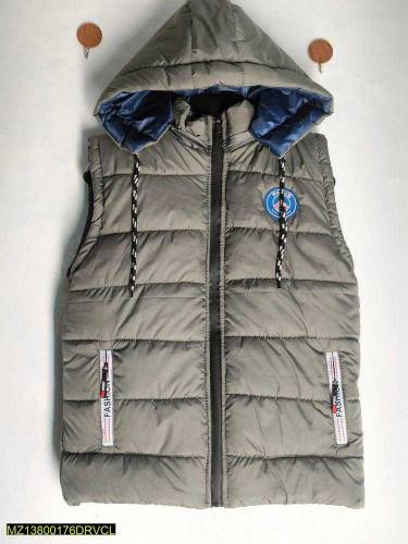 1 pc men's stiched parachute Quilted sleeveless puffer jacket 