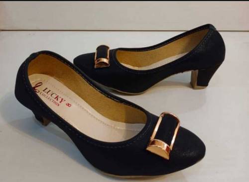 Women Rexine Heels kot shoes