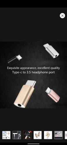 type C to 3.0 headphones 🎧 port