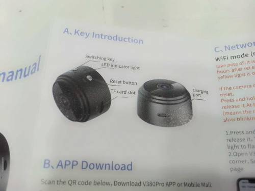 hidden WiFi camera 
