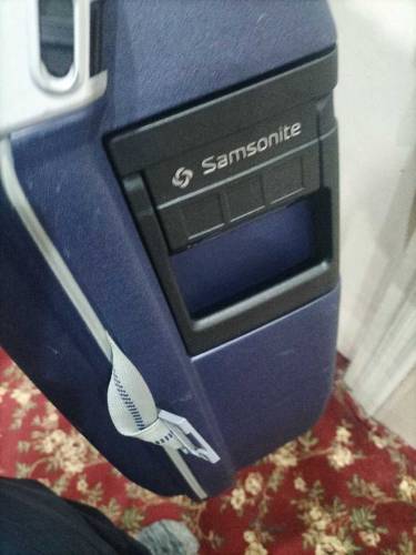 samonite pure fiber  suitcase 