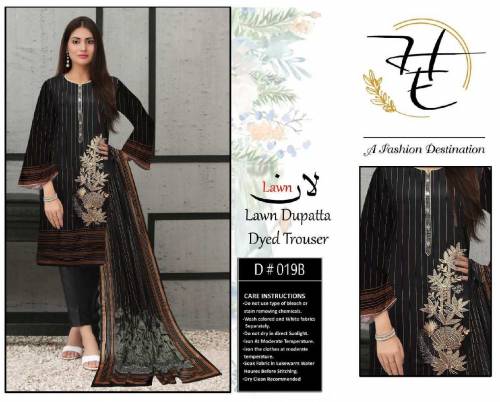 LAWN WITH LAWN DUPATTA 