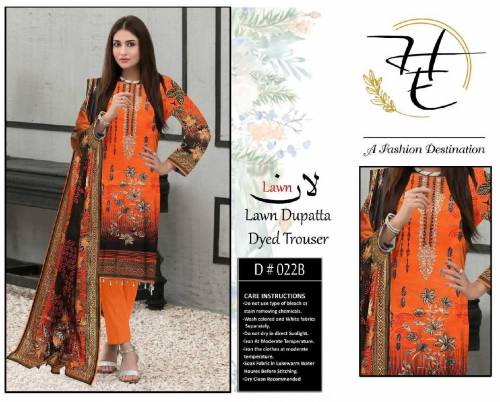 LAWN WITH LAWN DUPATTA 
