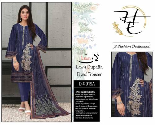 LAWN WITH LAWN DUPATTA 