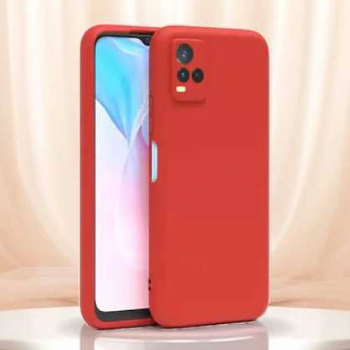 Vivo y33s mobile cover red color ma 