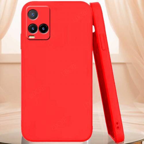 Vivo y33s mobile cover red color ma 