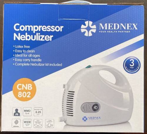 Compressor Nebulizer (Mednex) 3Years Warranty 