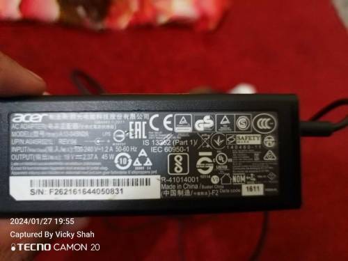 Laptop| Acer Aspire ES-15 Laptop 1Tb Hard 8gb Ram
