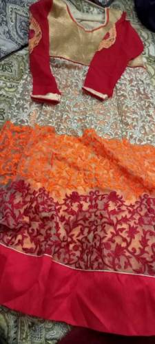 Embrioded maxi frock 