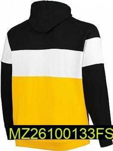 1 Pc Men's Stitched Fleece Plain Hoodie