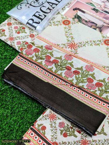 3 pcs suit unstiched 