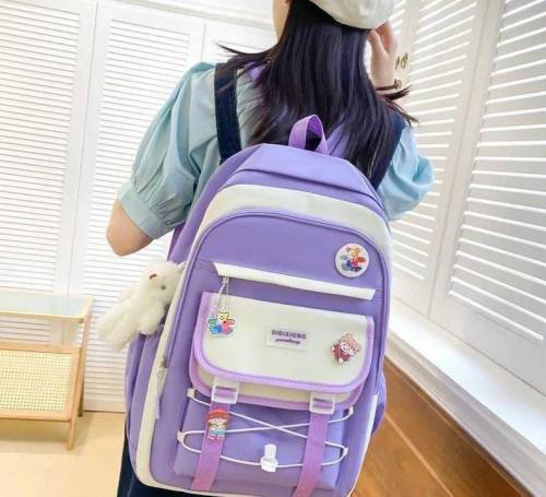 4 Pcs Girls School & College Bag